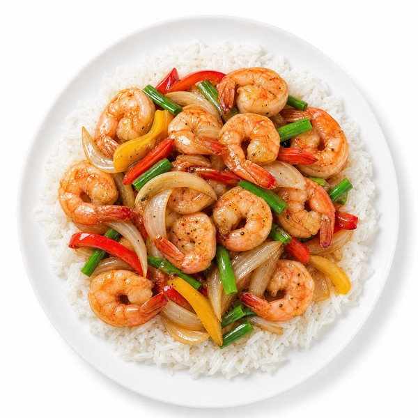 กุ้งผัดน้ำมันหอย