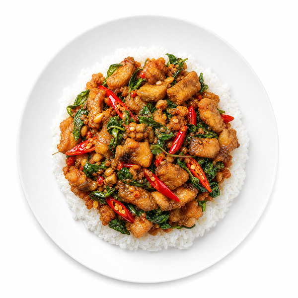 กะเพราปลาดุก