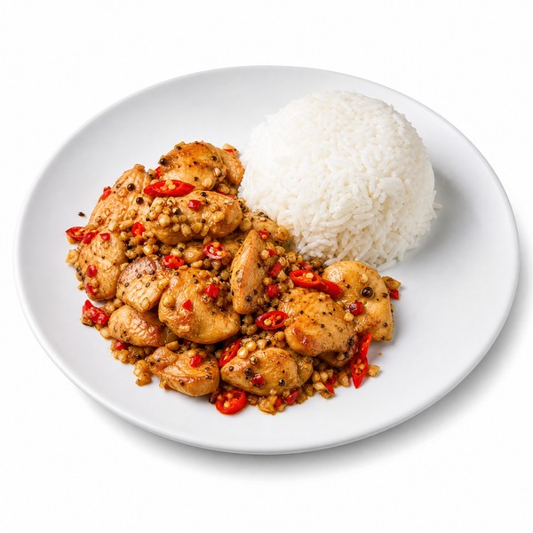 ไก่ผัดพริกเกลือ