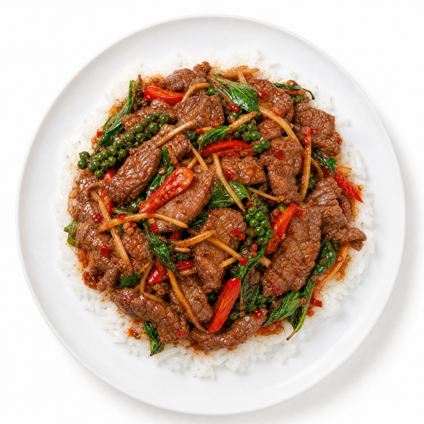 เนื้อผัดขี้เมา / ผัดฉ่า